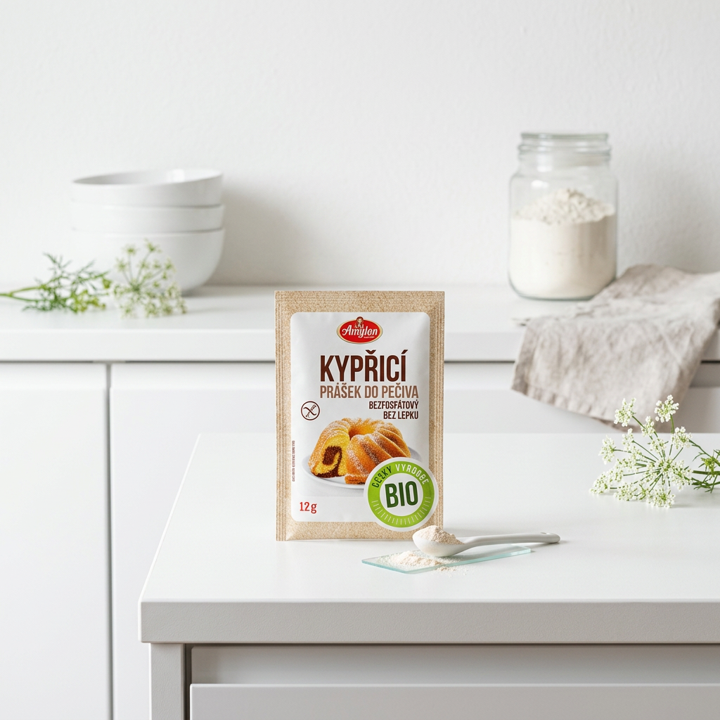 Kypřicí prášek BIO do pečiva - 12 g