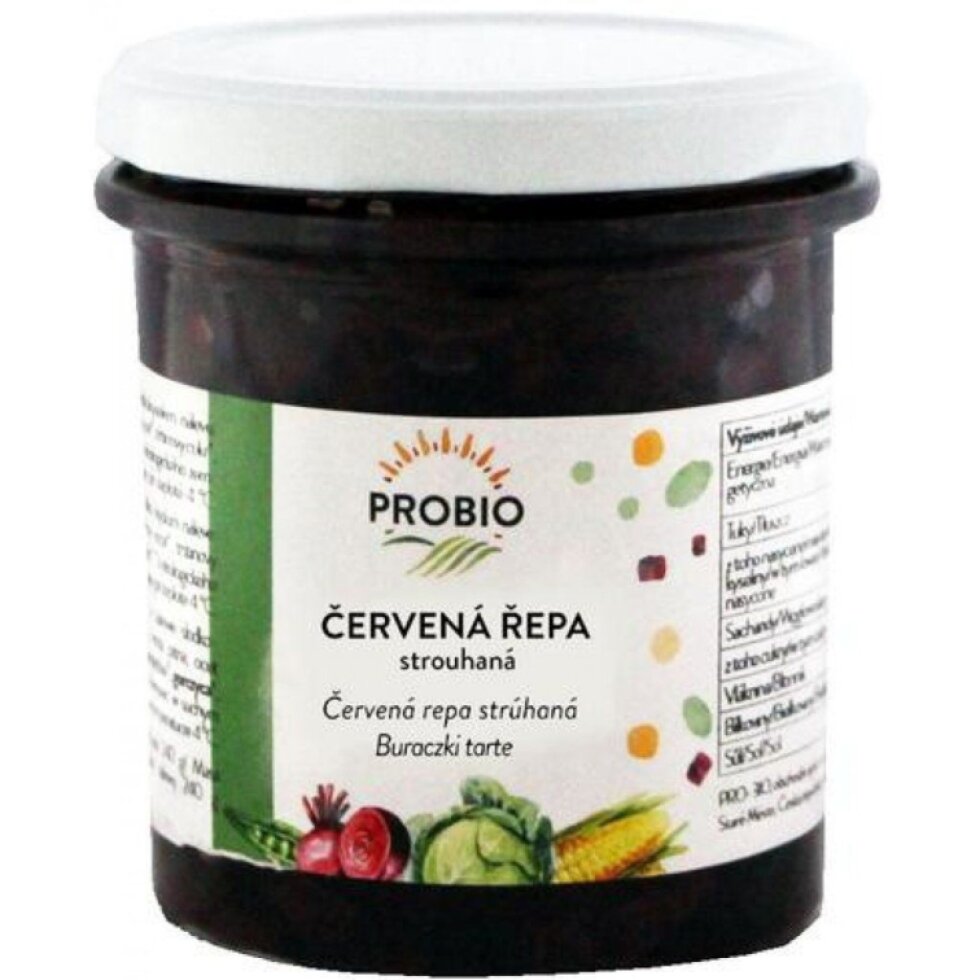 Červená řepa BIO strouhaná pasterovaná - 280 g