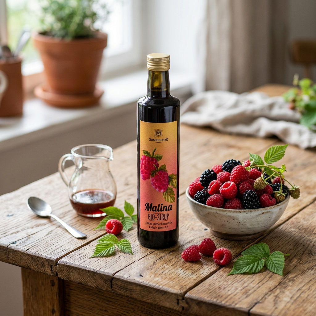 Malina sirup BIO - 500 ml