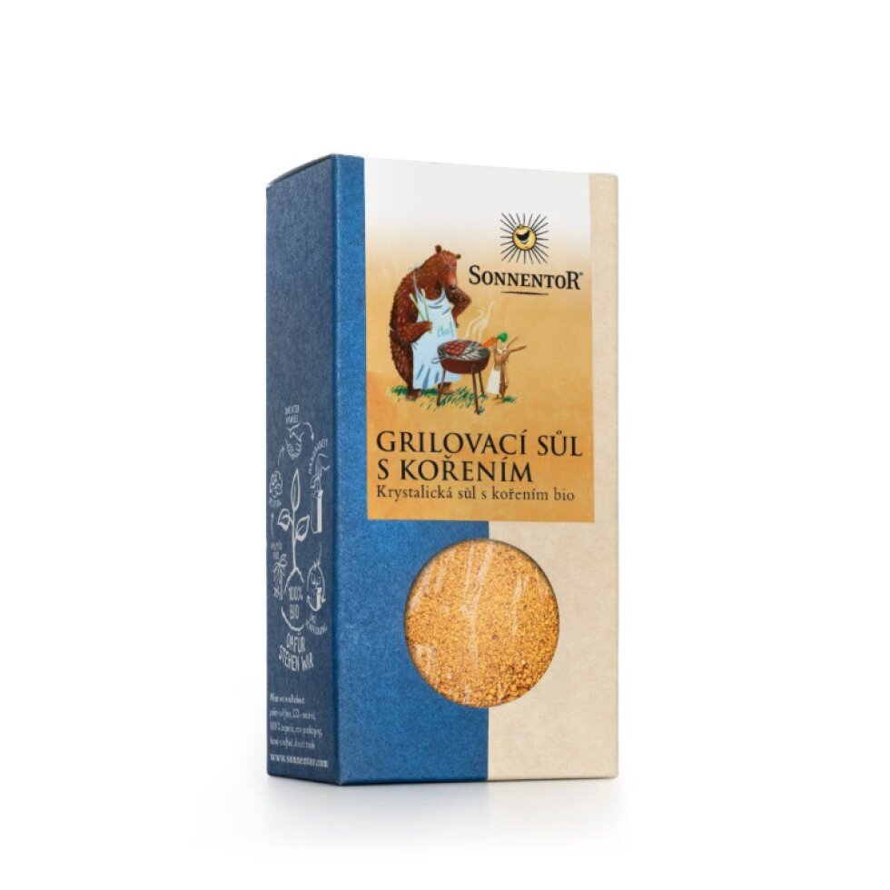 Grilovací sůl BIO s kořením - 100 g