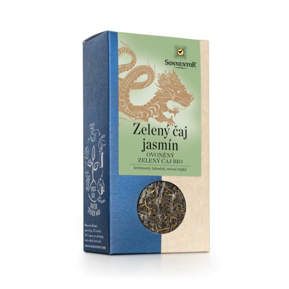 Zelený čaj BIO jasmín sypaný - 100 g