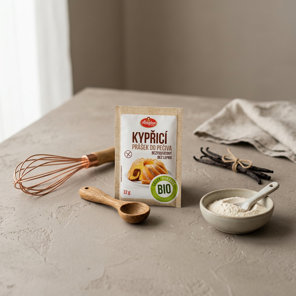 Kypřicí prášek BIO do pečiva - 12 g