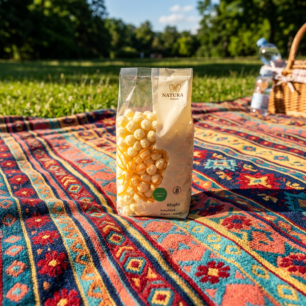 Kukuřičné křupky jogurt mango - 140 g