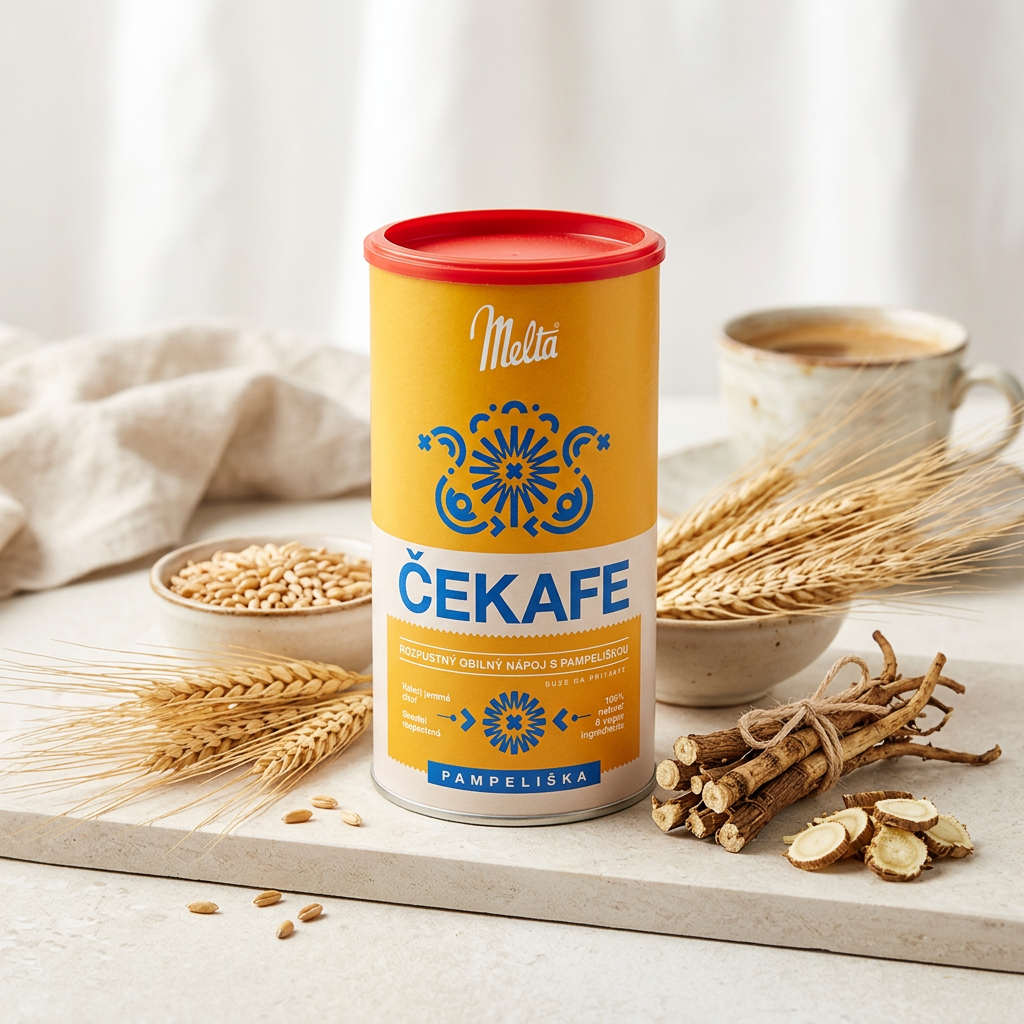Melta Čekafe obilná směs s pampeliškou - dóza 160 g