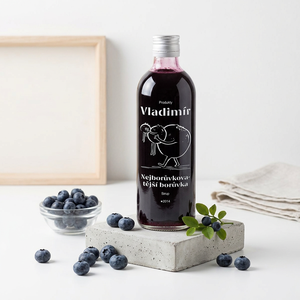 Sirup nejborůvkovatější borůvka - 500 ml