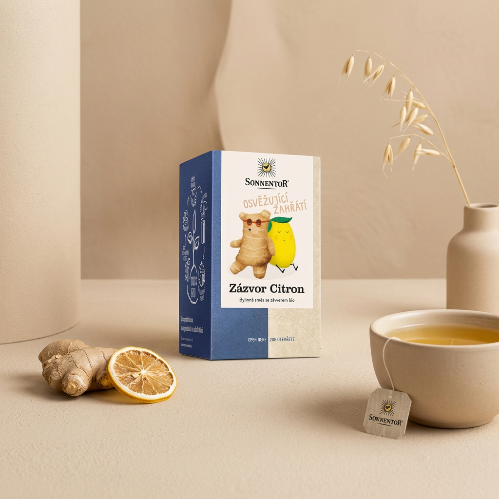 Čaj BIO zázvor citron - 32,4 g