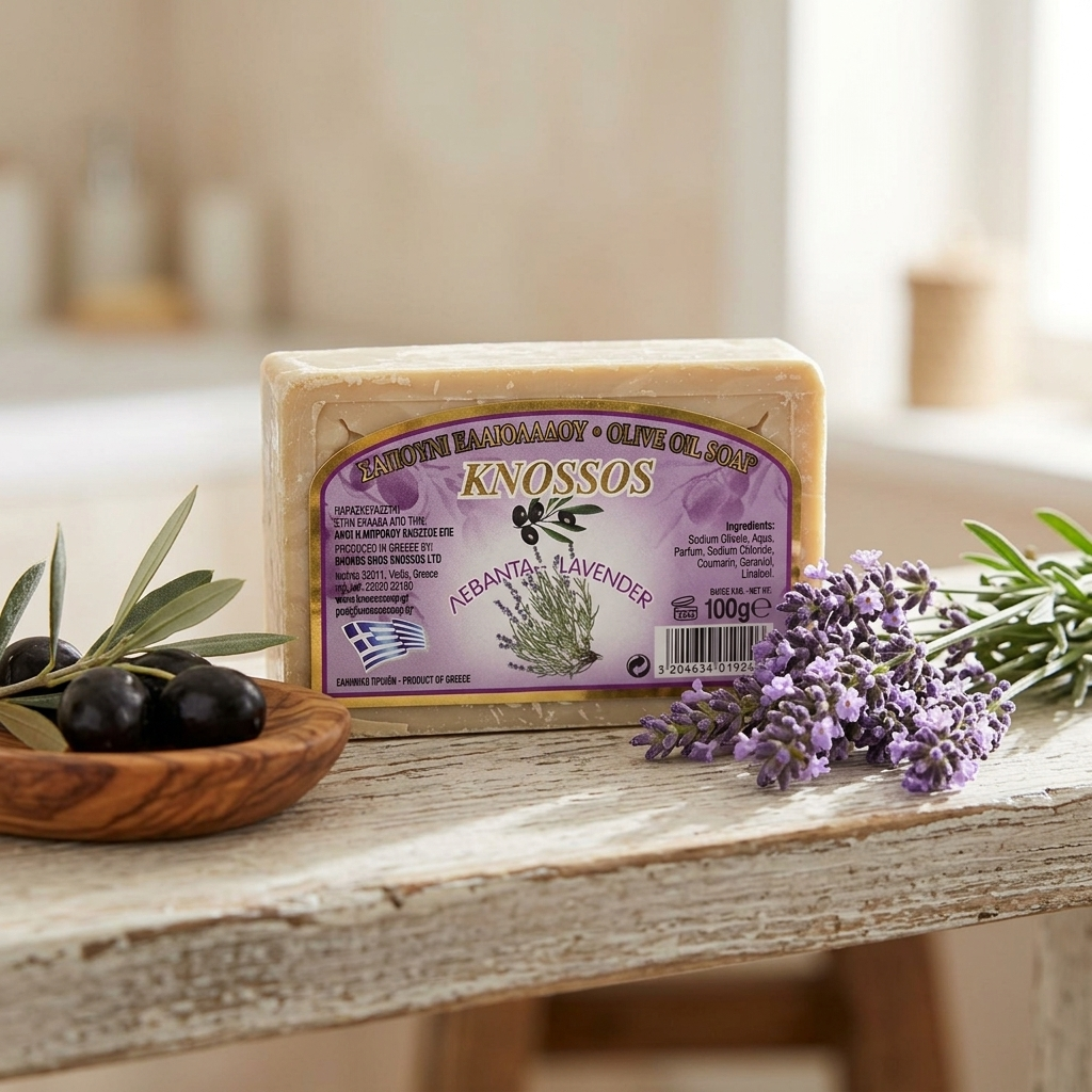 Přírodní olivové mýdlo Levandule - 100 g