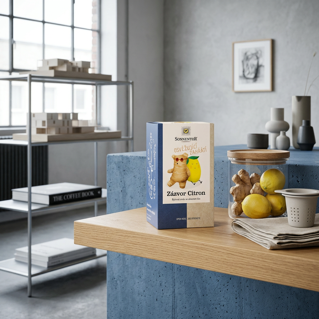 Čaj BIO zázvor citron - 32,4 g