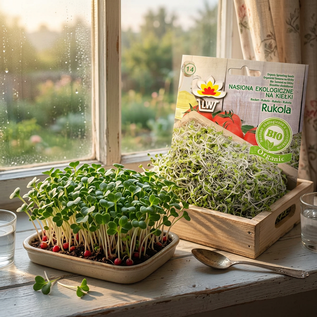 Rukola BIO semínka na klíčení - 10 g