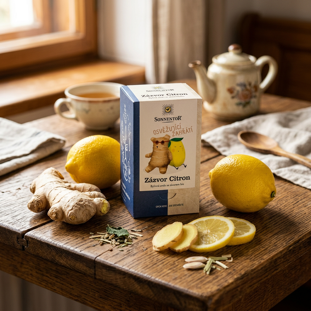 Čaj BIO zázvor citron - 32,4 g