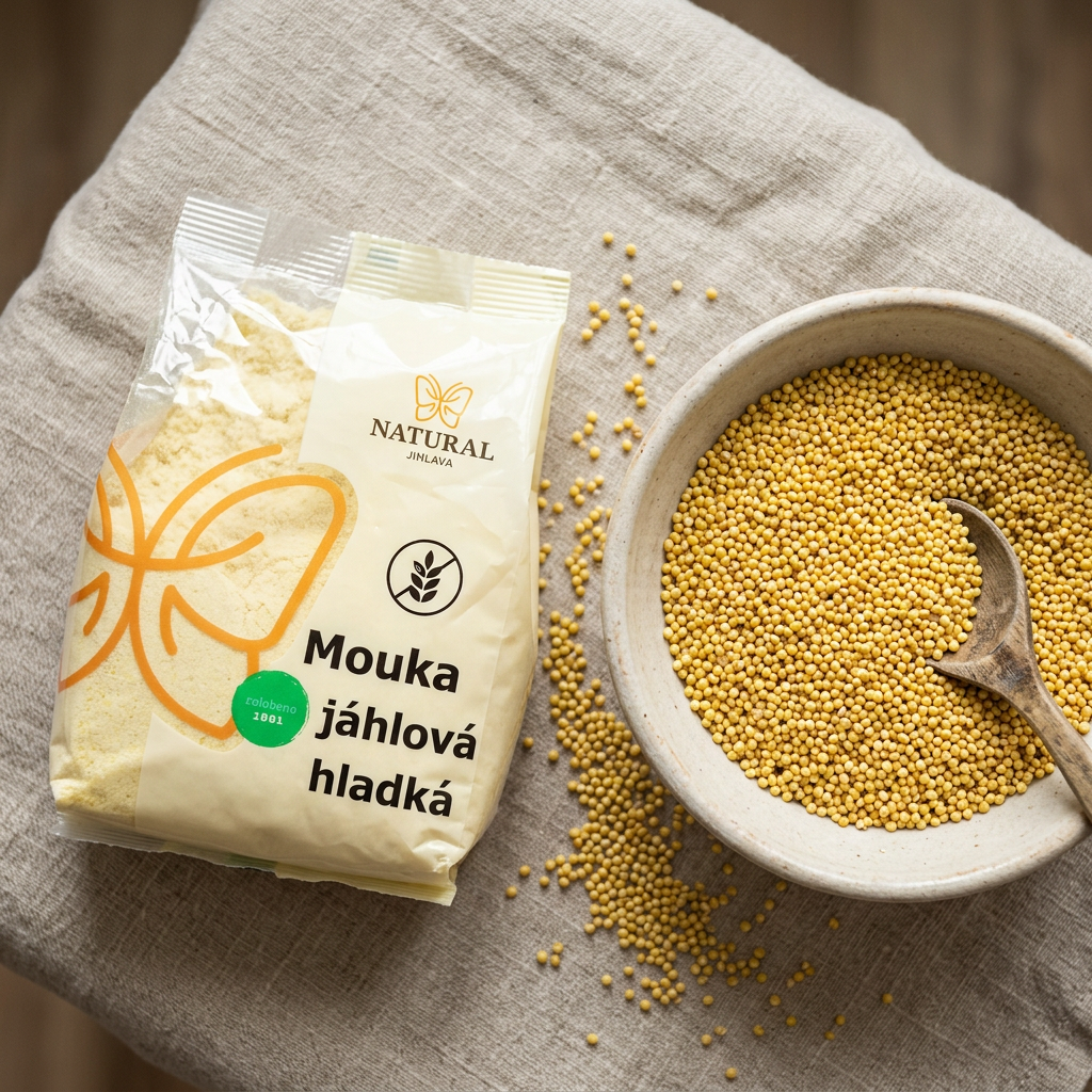 Jáhlová mouka hladká - 300 g