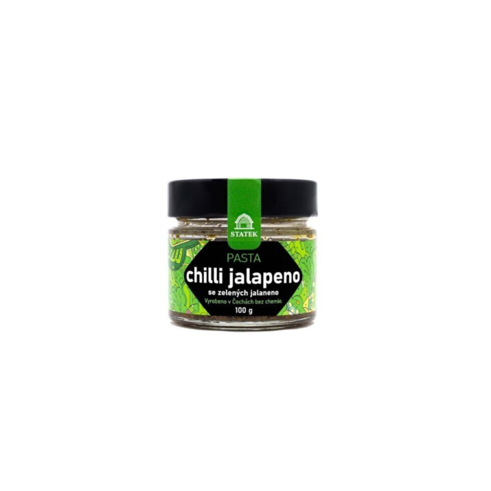 Pasta chilli jalapeno ze zelených jalapeno - 170 g