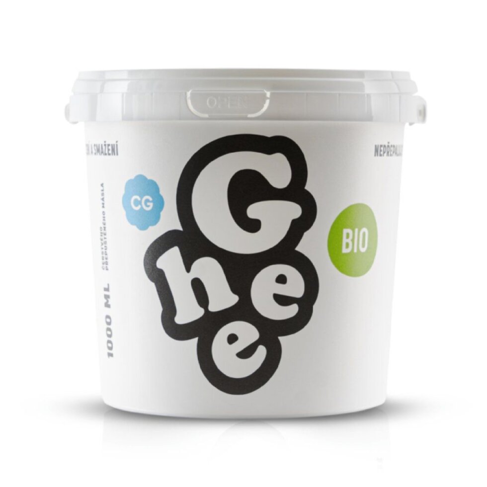 Ghí (Ghee) BIO přepuštěné máslo - čisté