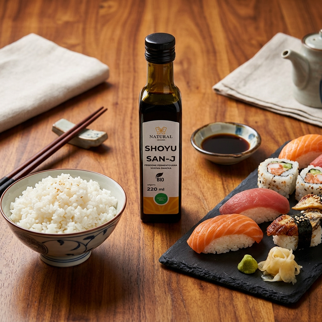 Sójová omáčka BIO Shoyu san-j