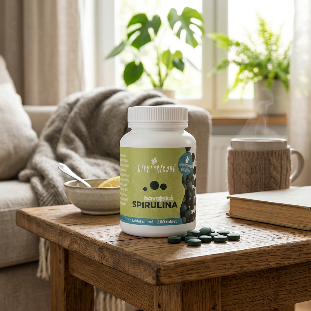 Havajská spirulina - 200 tablet