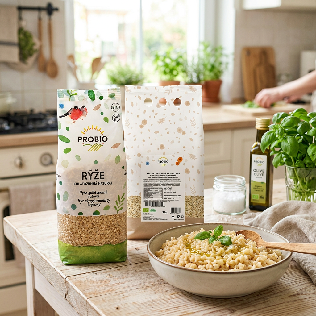 Rýže hnědá BIO natural kulatozrnná