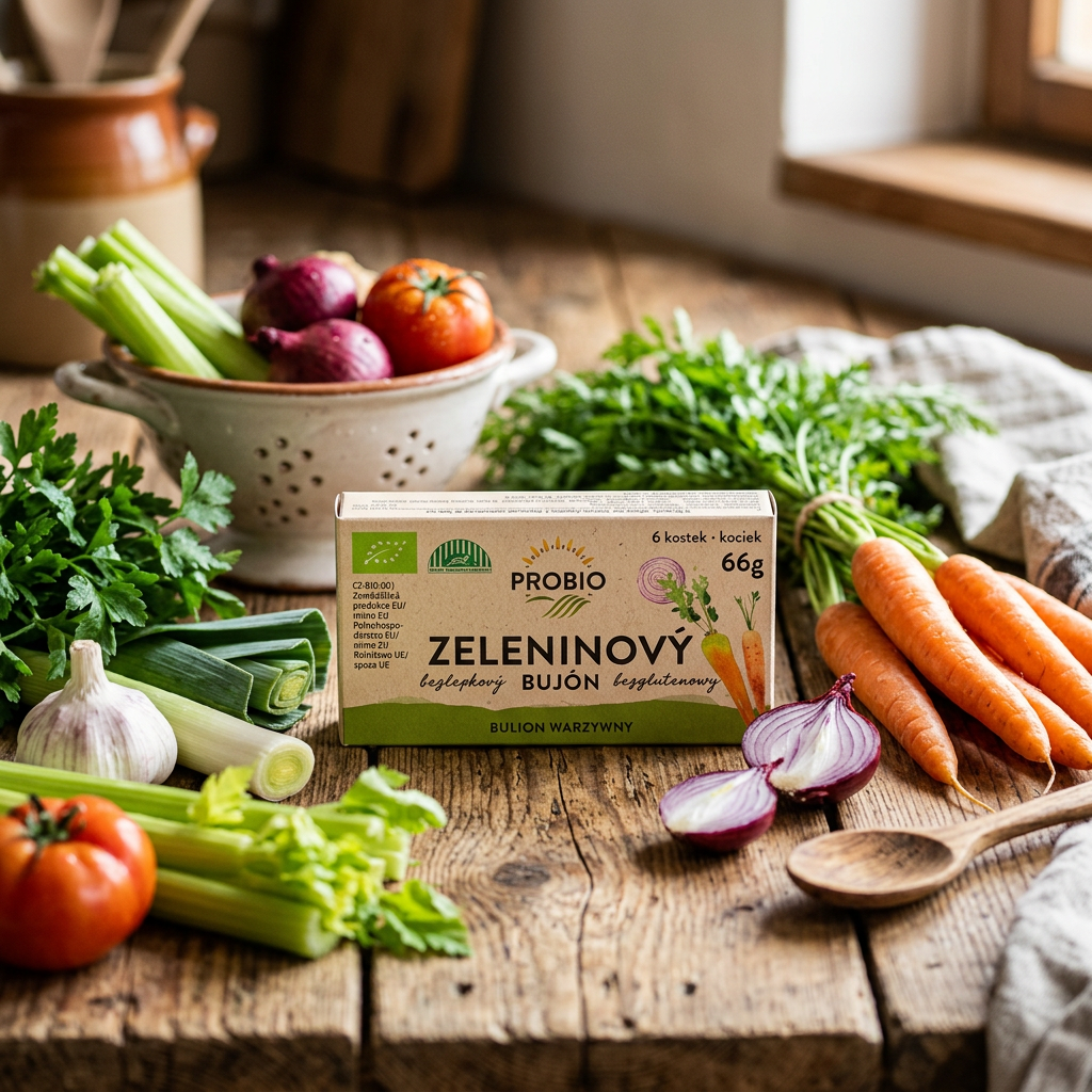 Bujón BIO - zeleninové kostky (6 x 0,5 l)