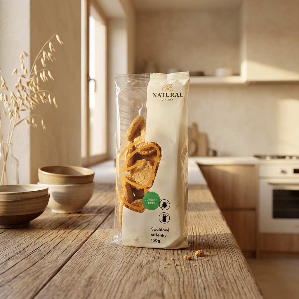 Špaldové sušenky celozrnné - 150 g