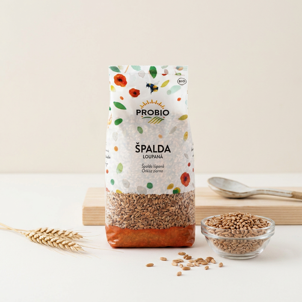 Špalda BIO loupaná