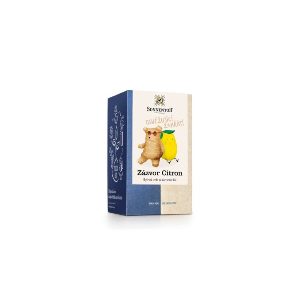 Čaj BIO zázvor citron - 32,4 g