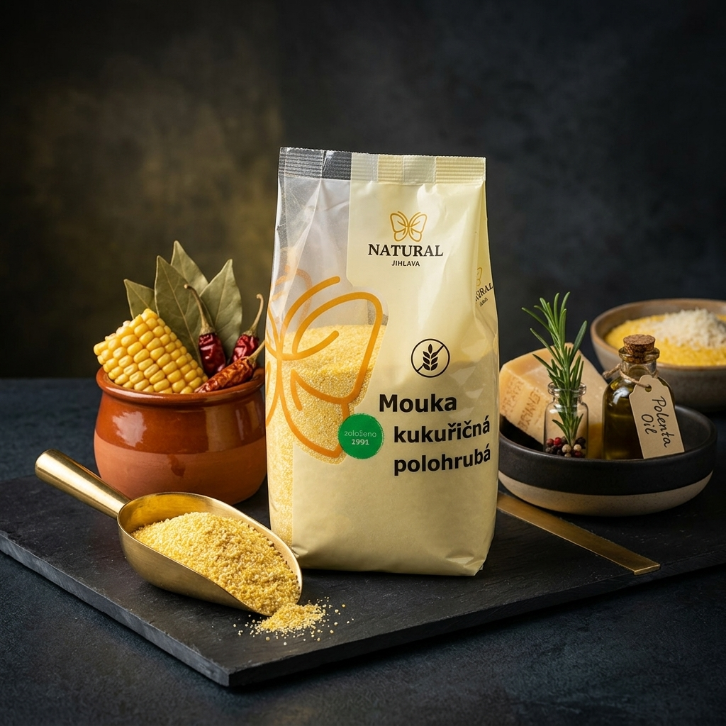 Kukuřičná mouka polohrubá - 400 g