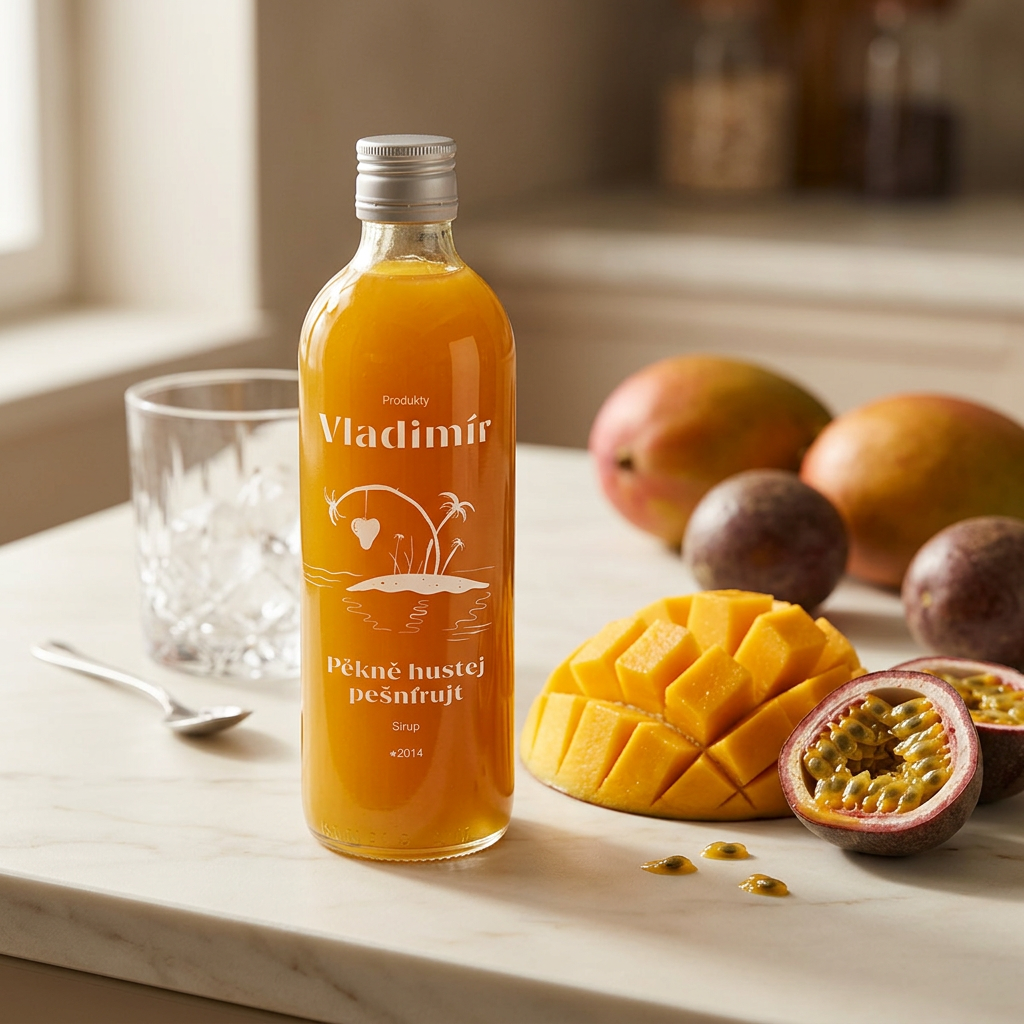 Sirup pěkně hustej pešnfrujt - 500 ml