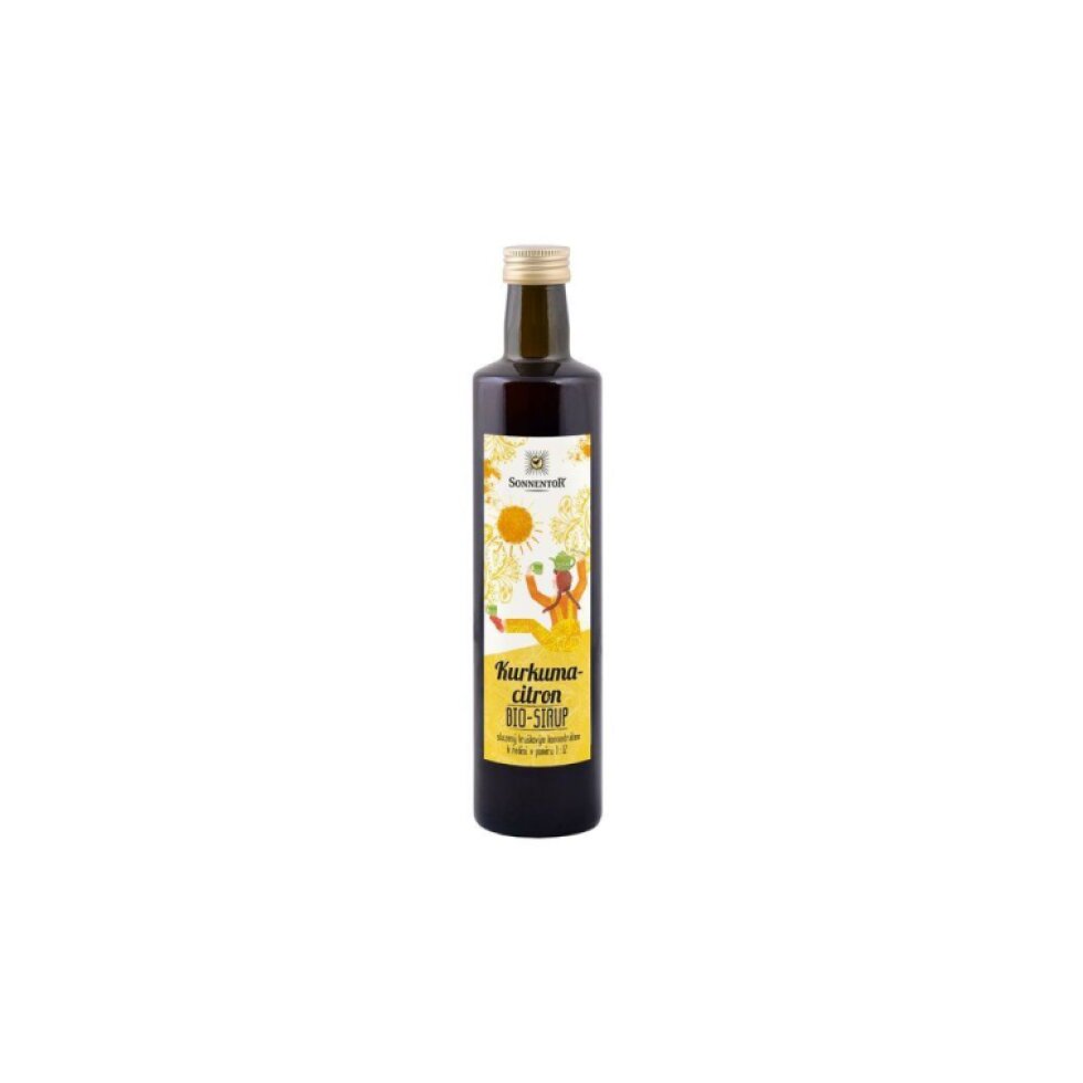 Hruškový sirup BIO s kurkumou a kořením - 500 ml