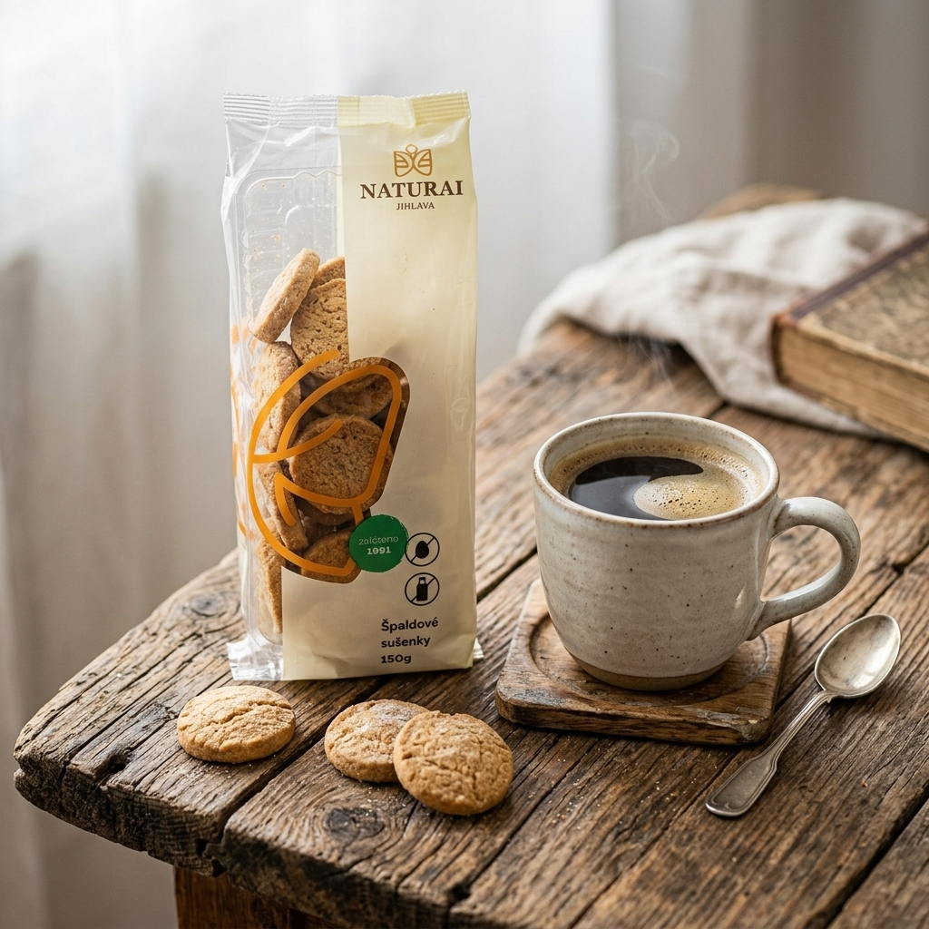 Špaldové sušenky celozrnné - 150 g