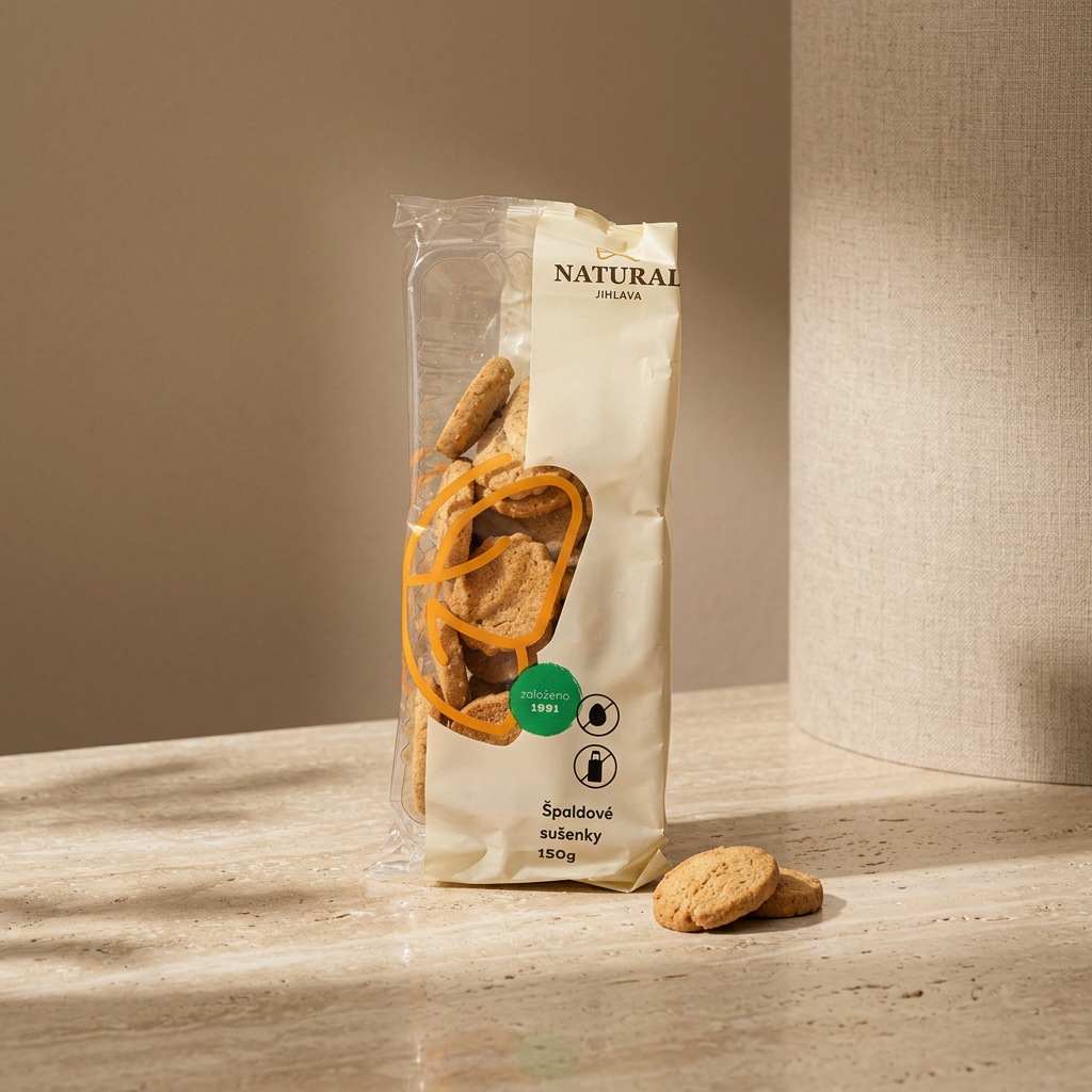 Špaldové sušenky celozrnné - 150 g