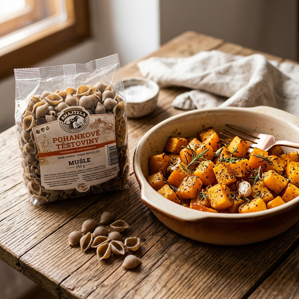 Pohankové těstoviny mušličky - 250 g