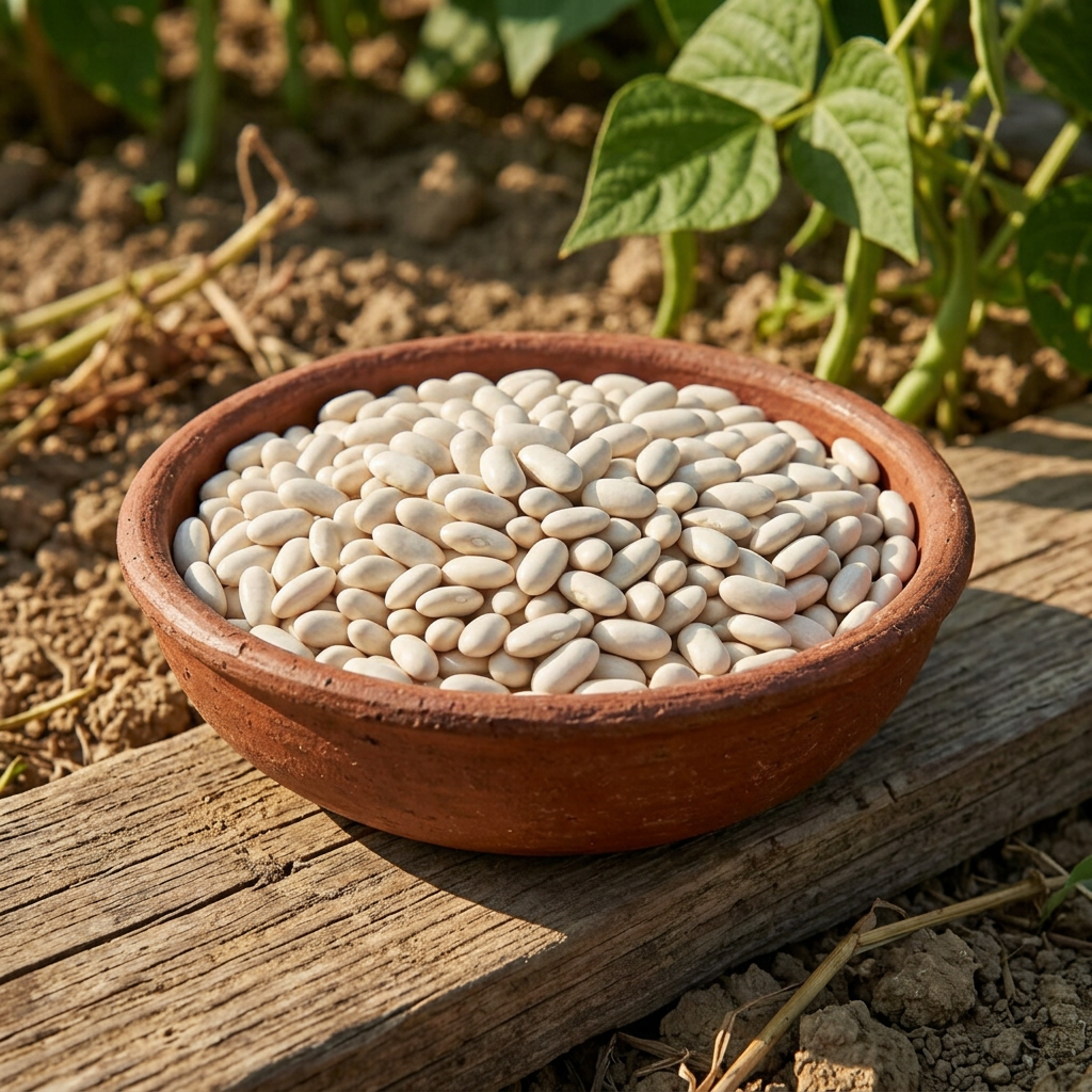 Fazole BIO bílá - 500 g - MámeChuť