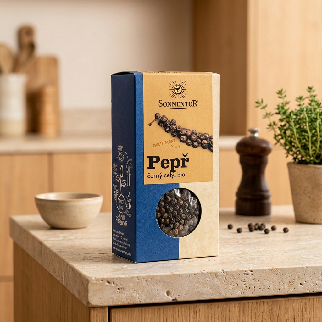 Pepř BIO černý celý - 55 g