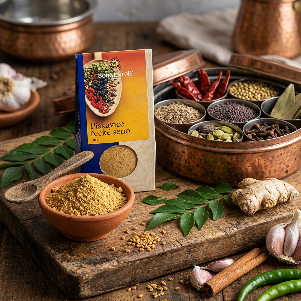 Pískavice BIO řecké seno mletá - 35 g