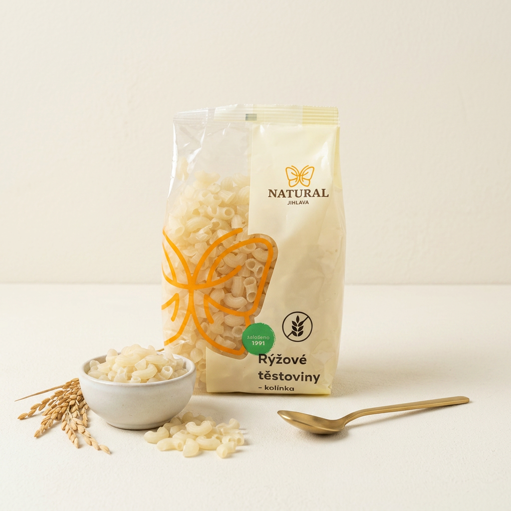 Rýžové těstoviny kolínka - 300 g