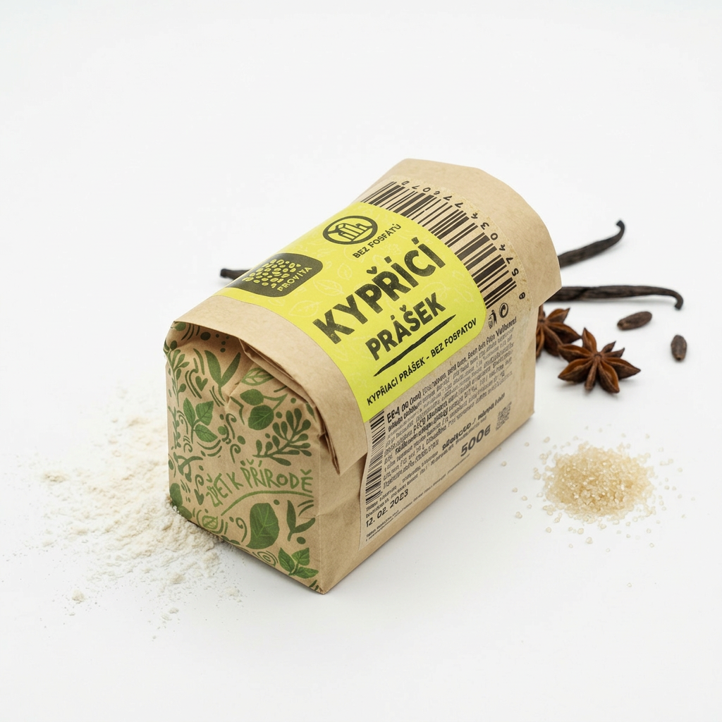 Kypřící prášek z vinného kamene - 500 g