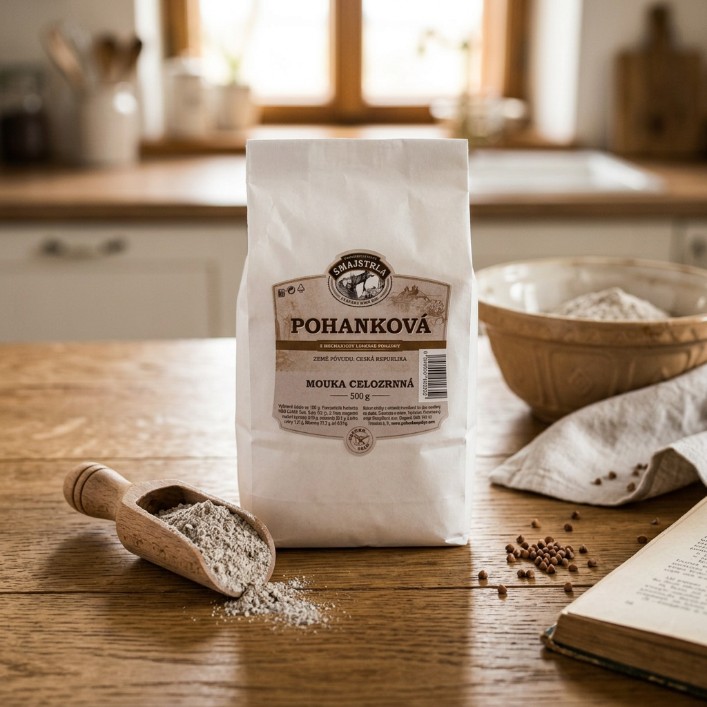 Pohanková mouka celozrnná - 500 g
