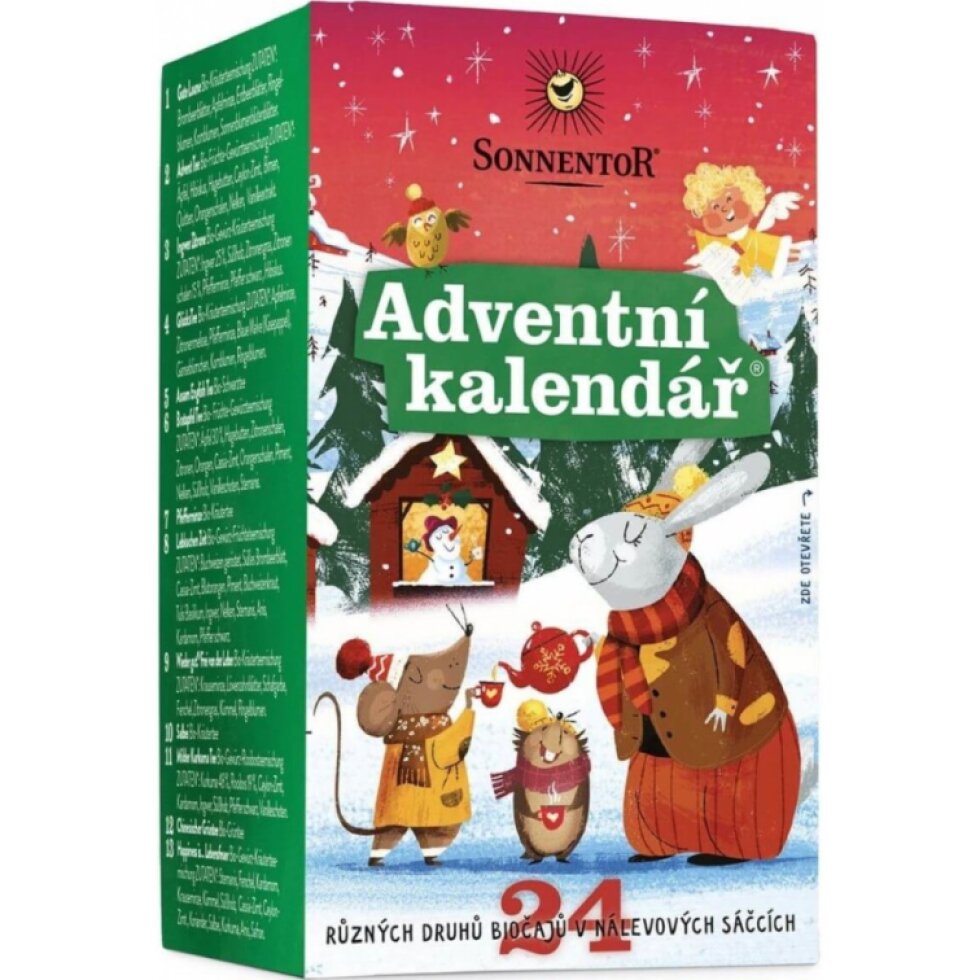 Čajový adventní kalendář BIO - 38,9 g