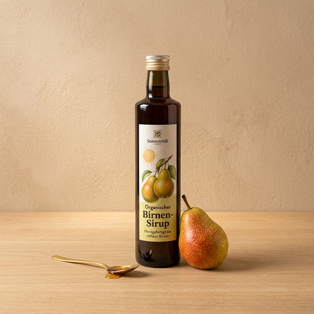 Hruškový sirup BIO s kurkumou a kořením - 500 ml