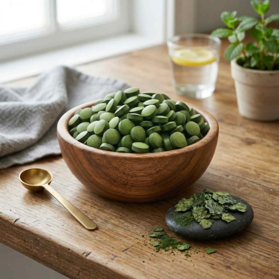 Chlorella BIO tablety 500 mg - MámeChuť