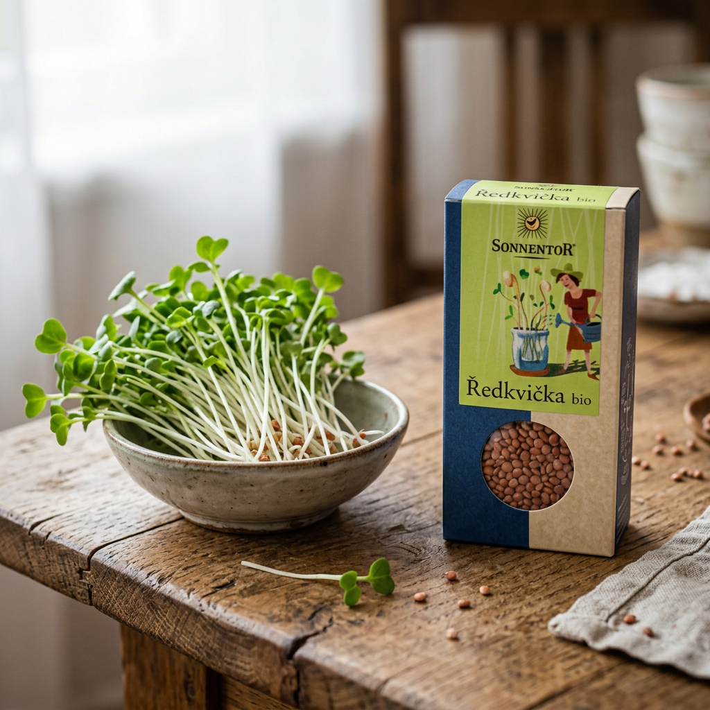 Ředkvička BIO semínka na klíčení - 120 g