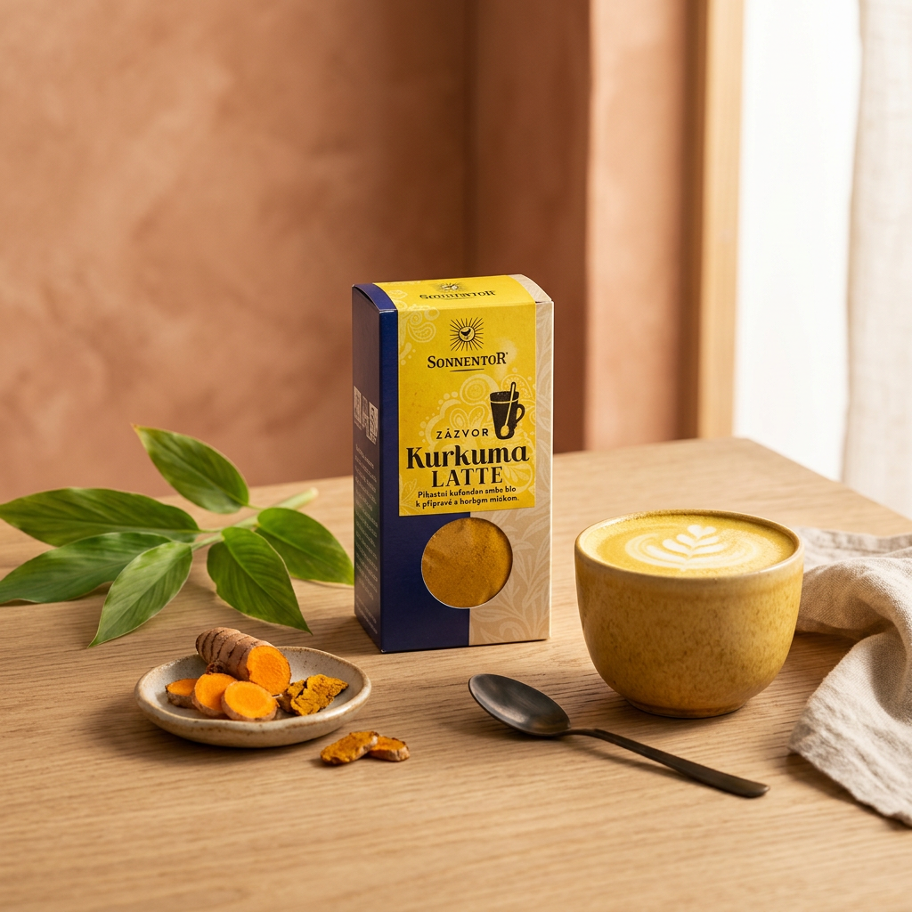 Kurkuma Latte BIO zázvor - krabička 60 g