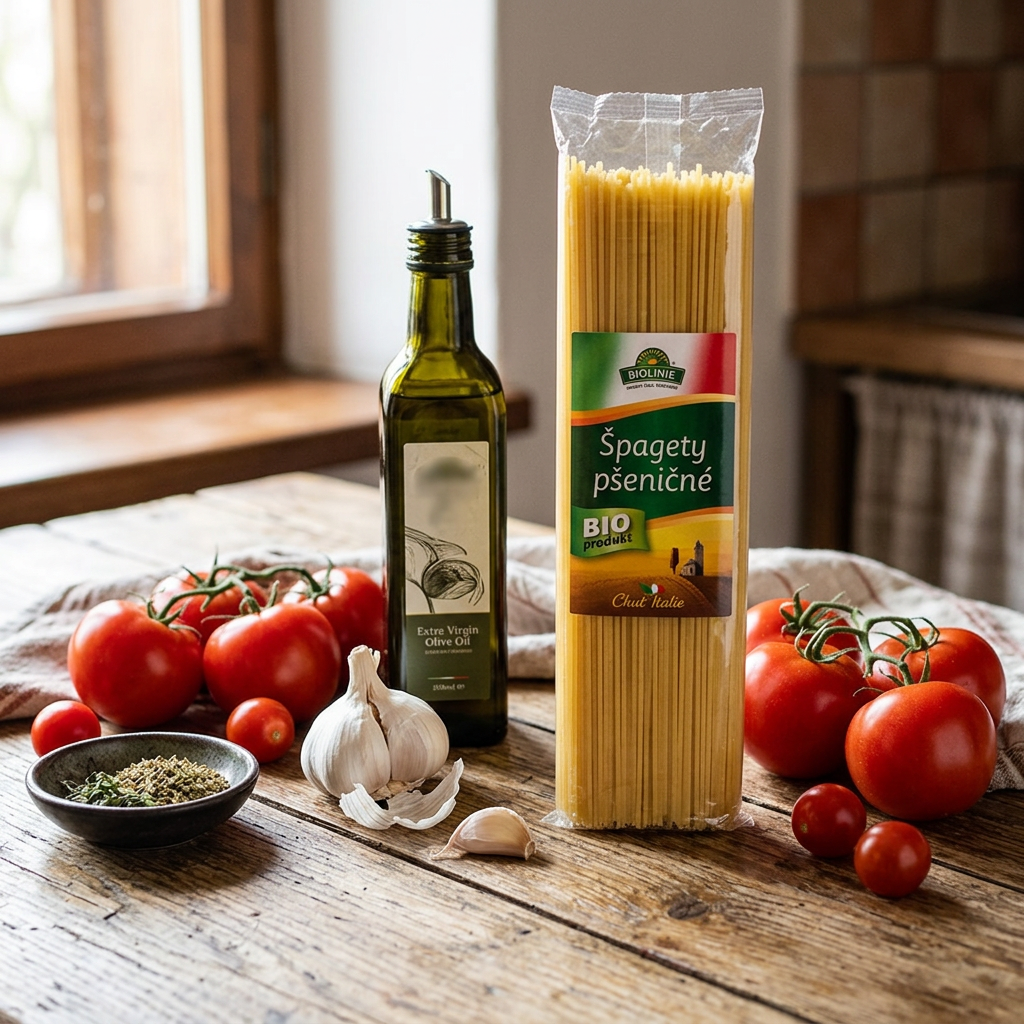 Špagety BIO pšeničné bílé - 500 g