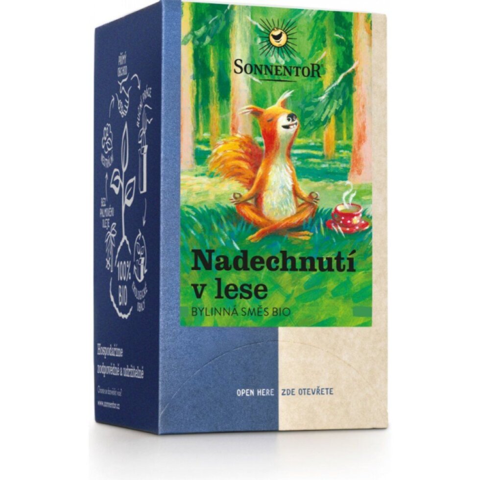 Nadechnutí v lese bylinný čaj BIO - 21,6 g