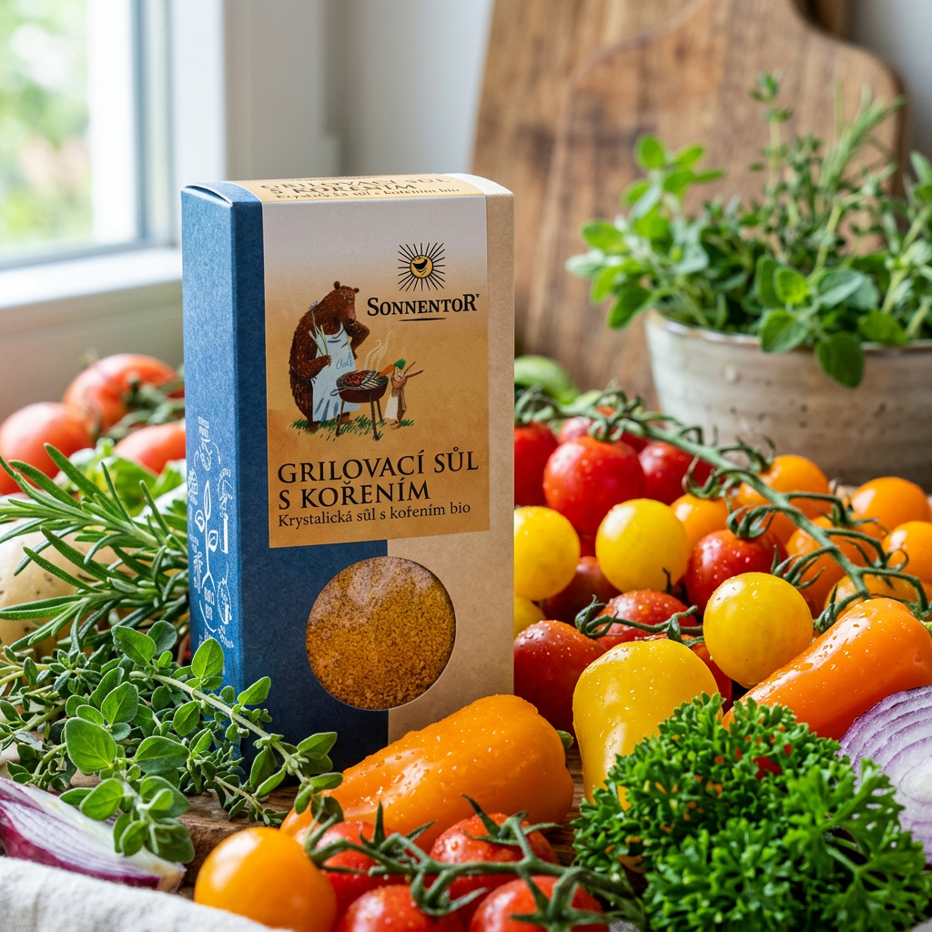Grilovací sůl BIO s kořením - 100 g