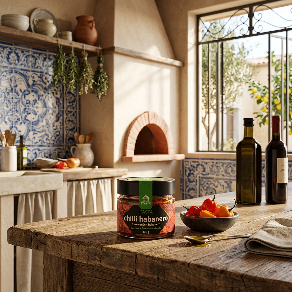 Pasta chilli jalapeno z červených jalapeno - 170 g