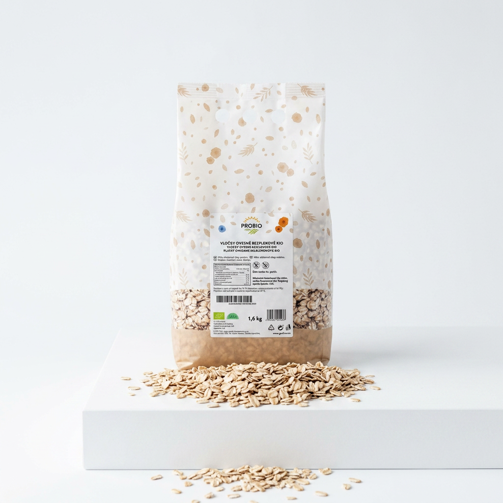 Ovesné vločky BIO bezlepkové - 1,6 kg