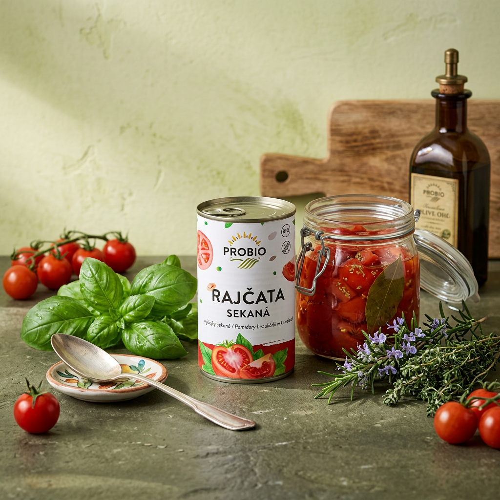 Rajčata BIO sekaná sterilovaná - 400 g