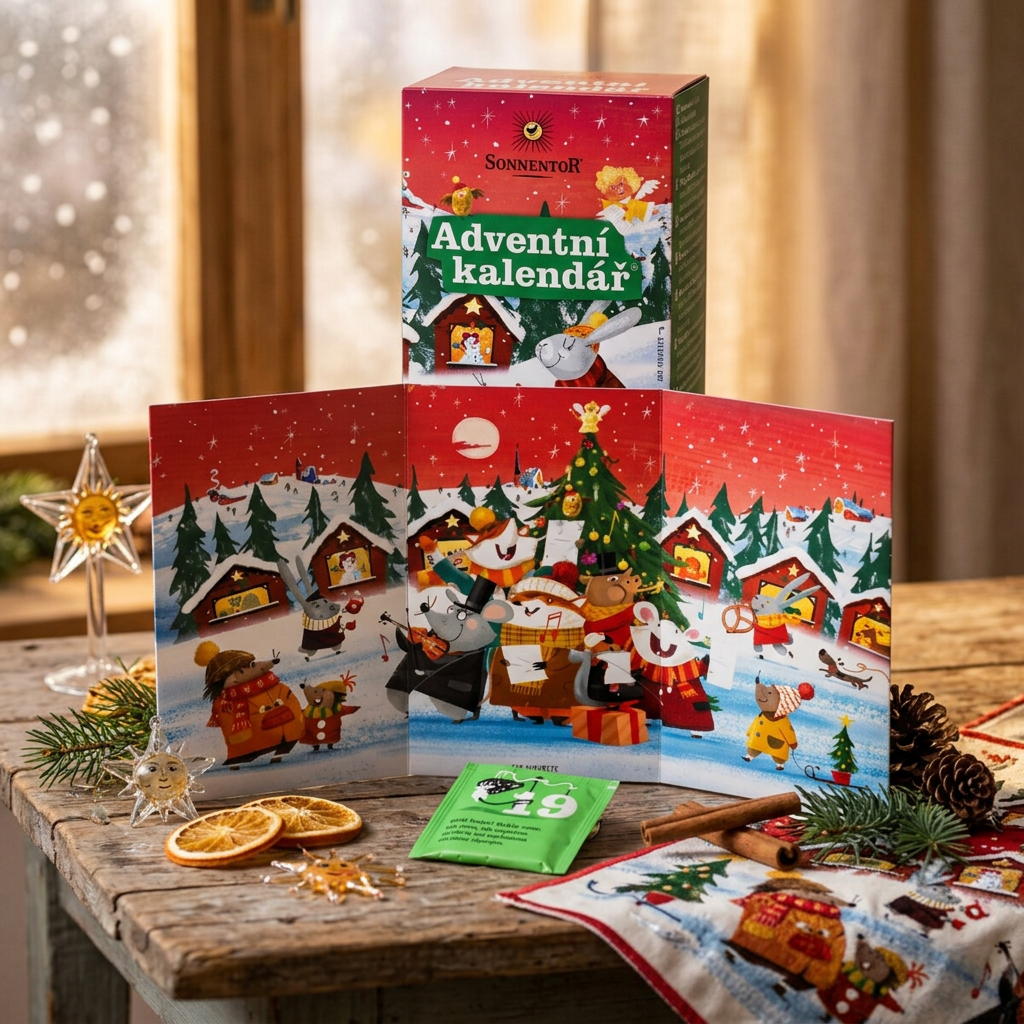 Čajový adventní kalendář BIO - 38,9 g