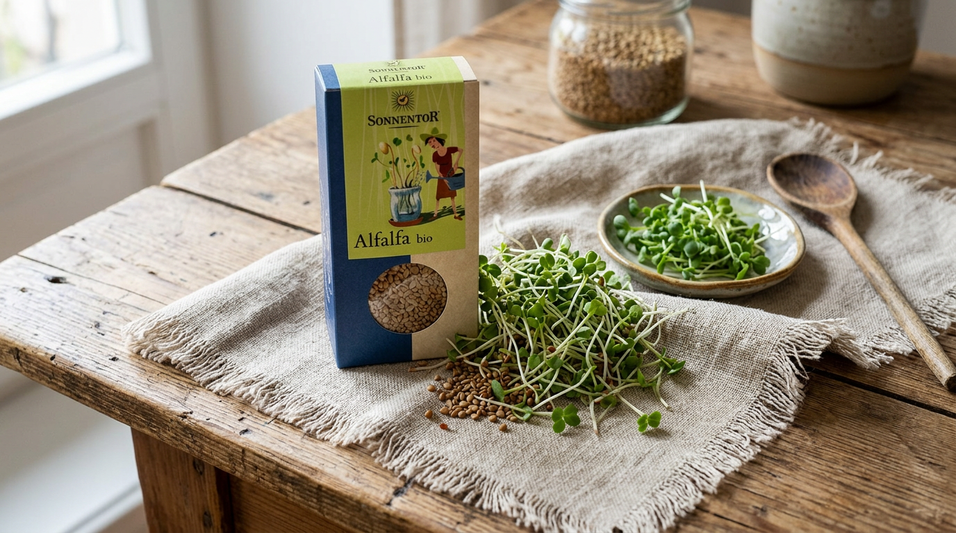Alfalfa semínka BIO na klíčení - 120 g