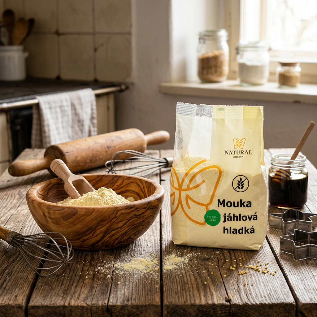 Jáhlová mouka hladká - 300 g
